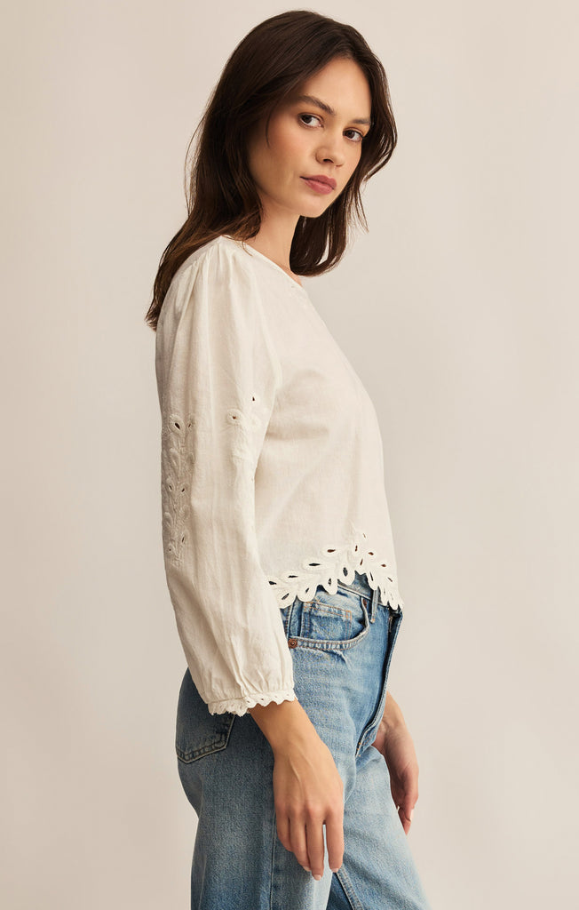 Ambroise Embroidered Linen Top – Z SUPPLY