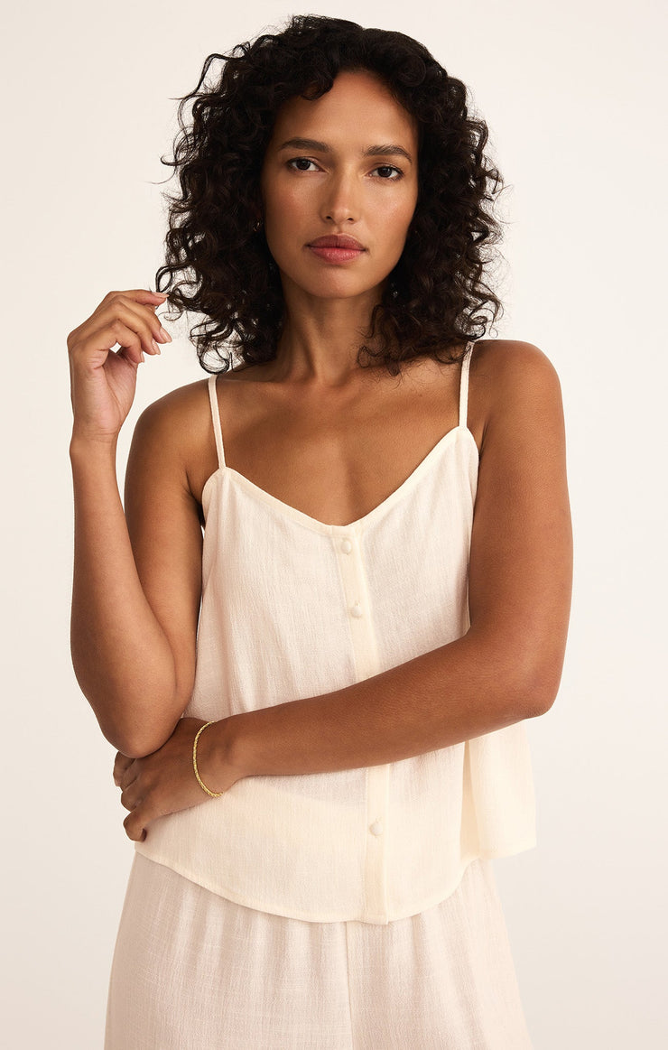 Tops Savoy Linen Tank Savoy Linen Tank