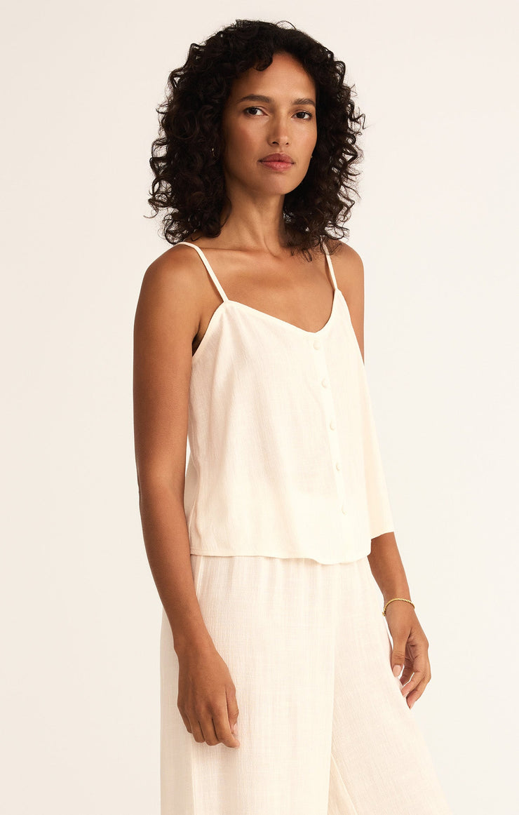 Tops Savoy Linen Tank Savoy Linen Tank