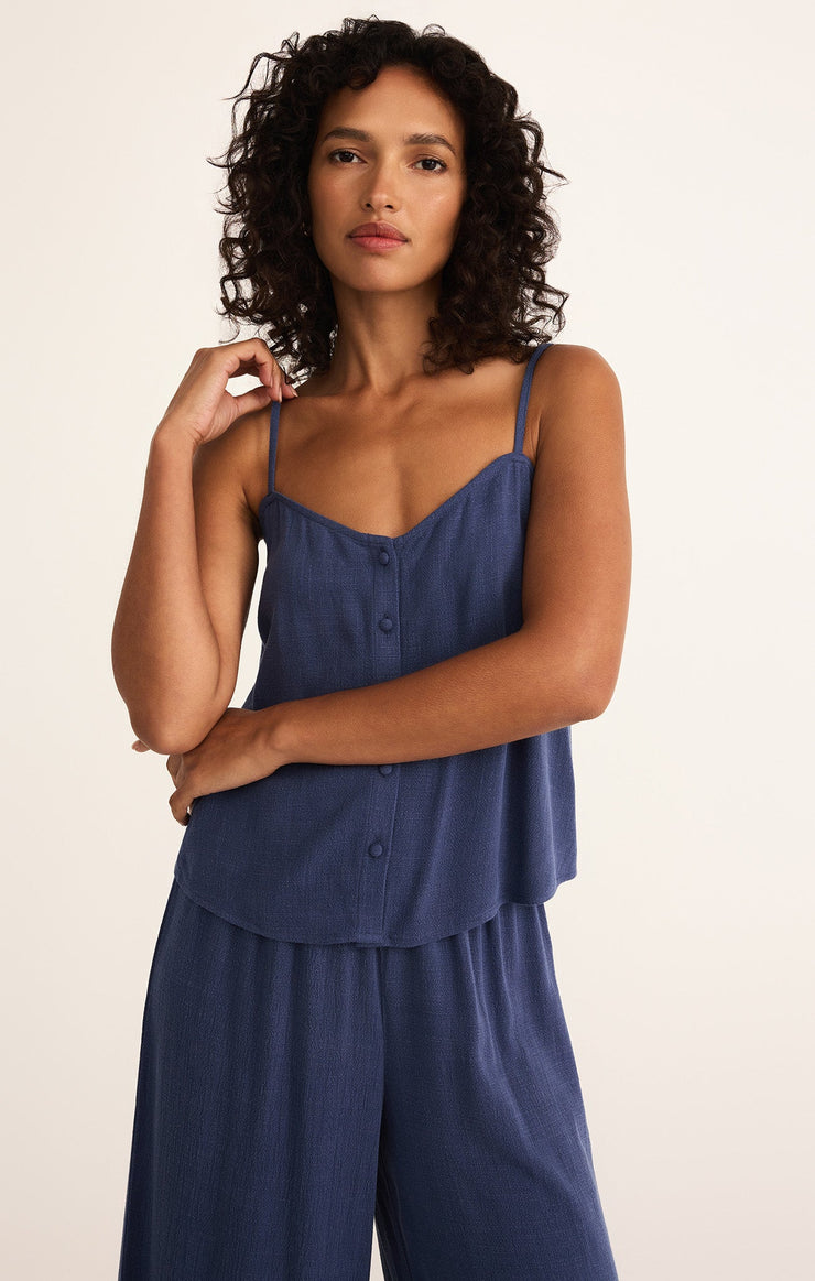 Tops Savoy Linen Tank Savoy Linen Tank