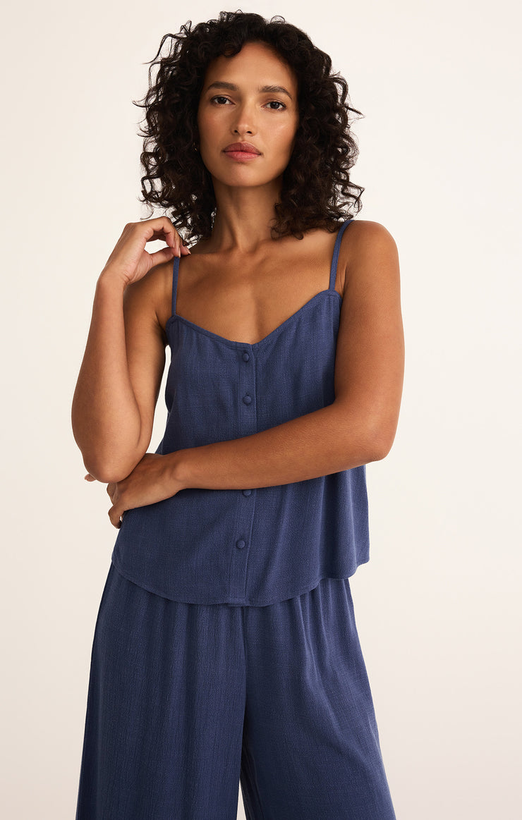 Tops Savoy Linen Tank Savoy Linen Tank