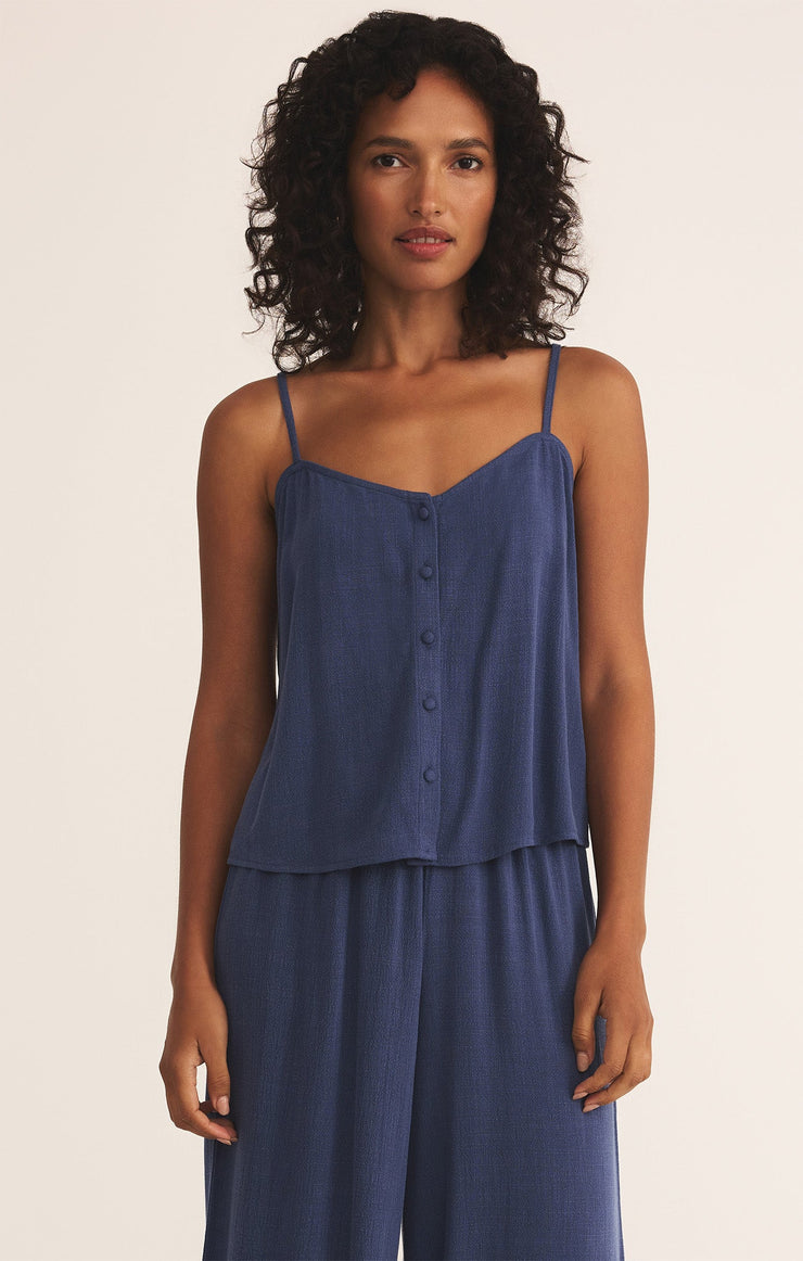 Tops Savoy Linen Tank Savoy Linen Tank
