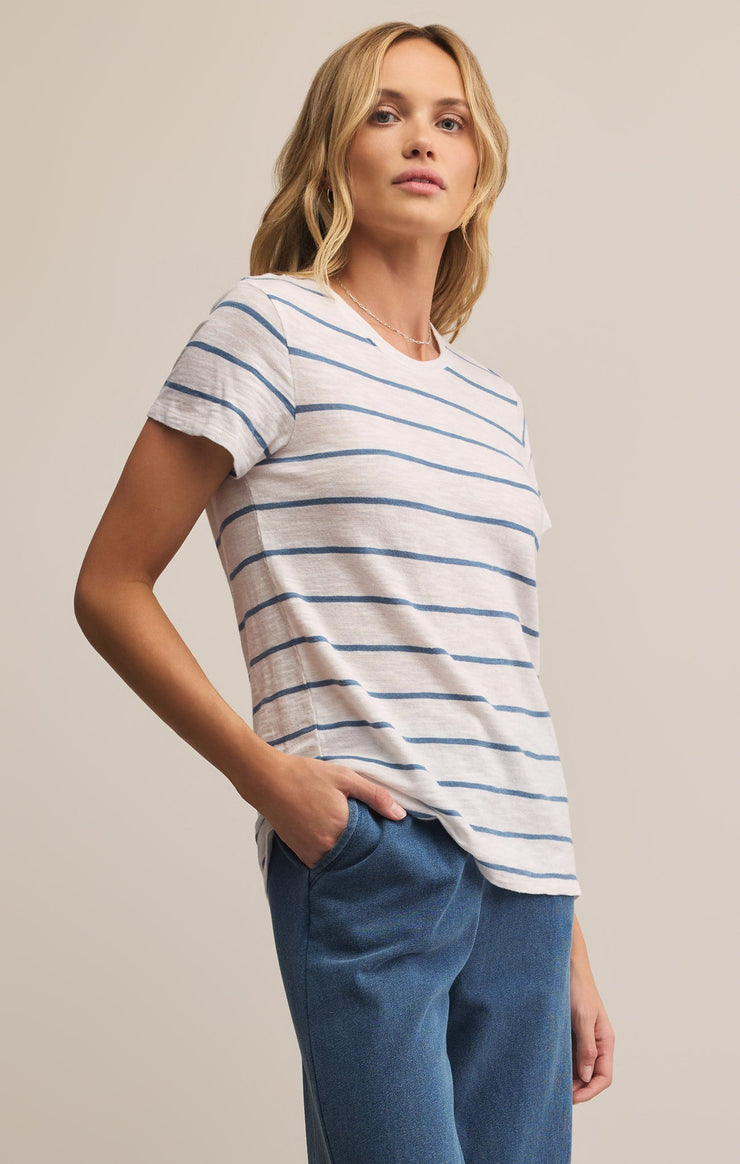 Tops Foundation Premium Striped Tee Foundation Premium Striped Tee