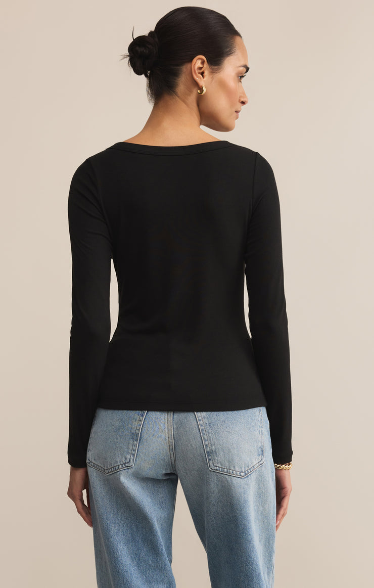 Tops Second Skin Scoop Neck Top Second Skin Scoop Neck Top