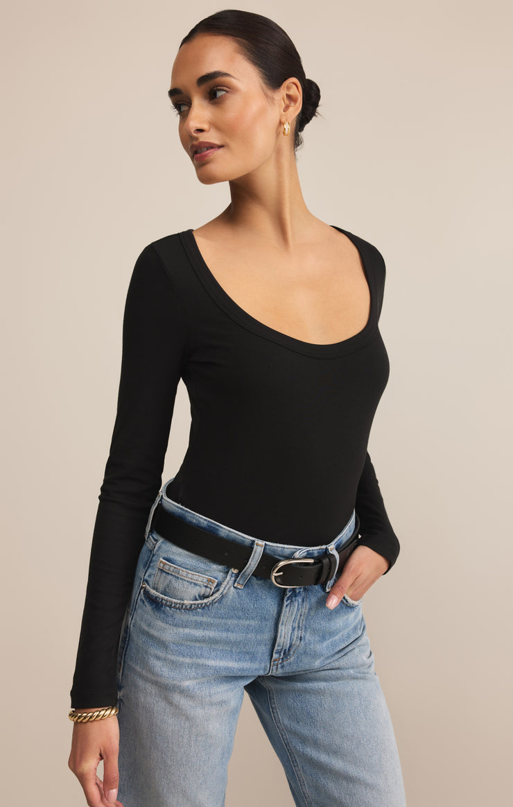 Tops Second Skin Scoop Neck Top Second Skin Scoop Neck Top