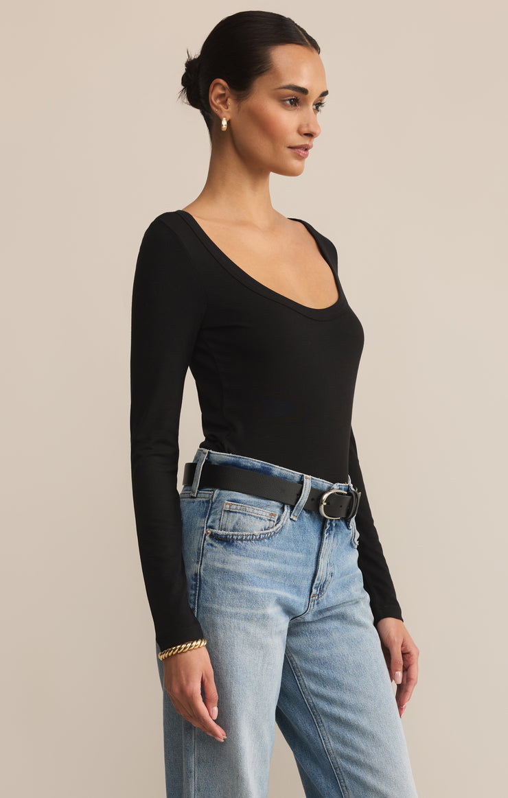 Tops Second Skin Scoop Neck Top Second Skin Scoop Neck Top