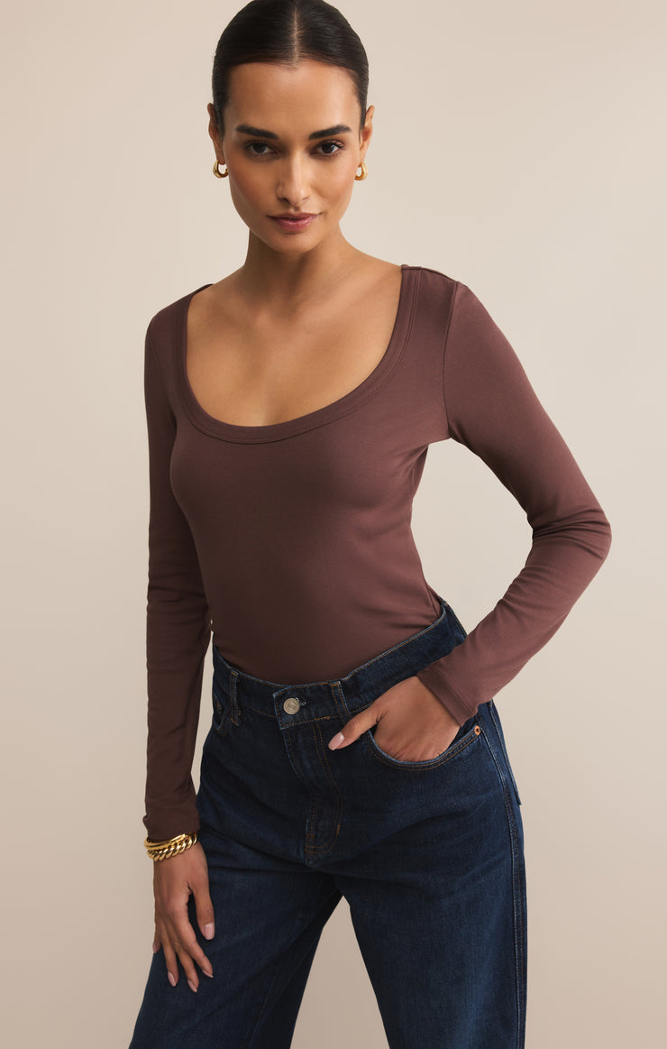 Tops Second Skin Scoop Neck Top Second Skin Scoop Neck Top