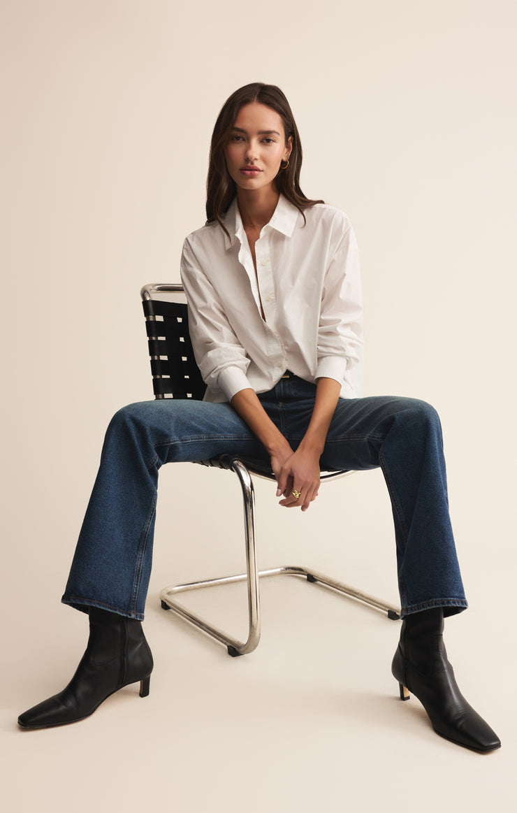 Tops Elevated Poplin Button Up Elevated Poplin Button Up