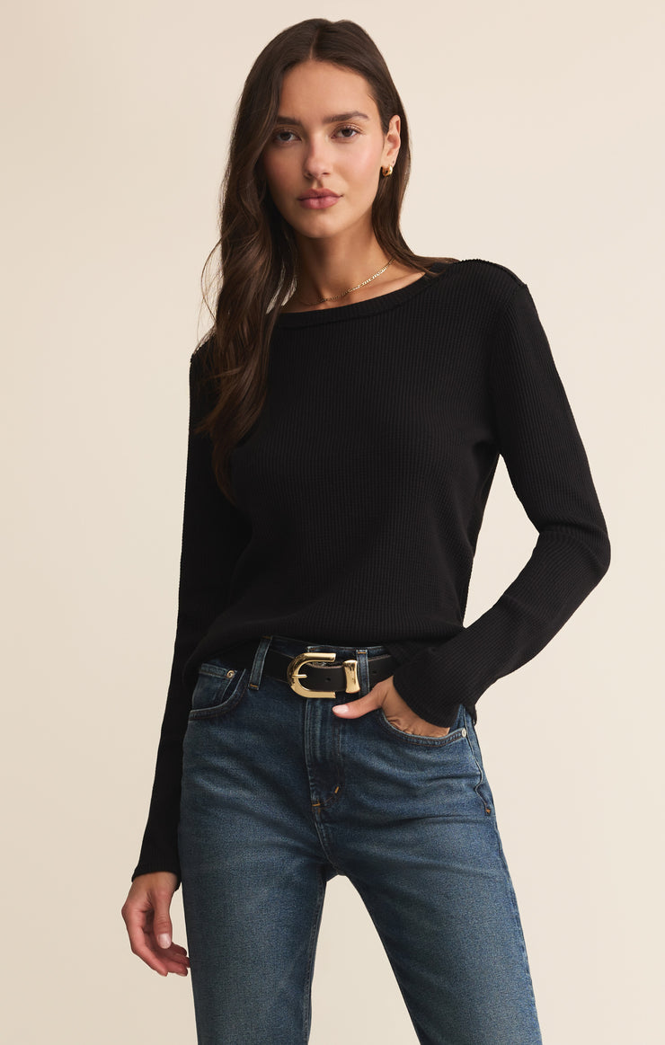 Tops Arlet Mini Thermal Top Black