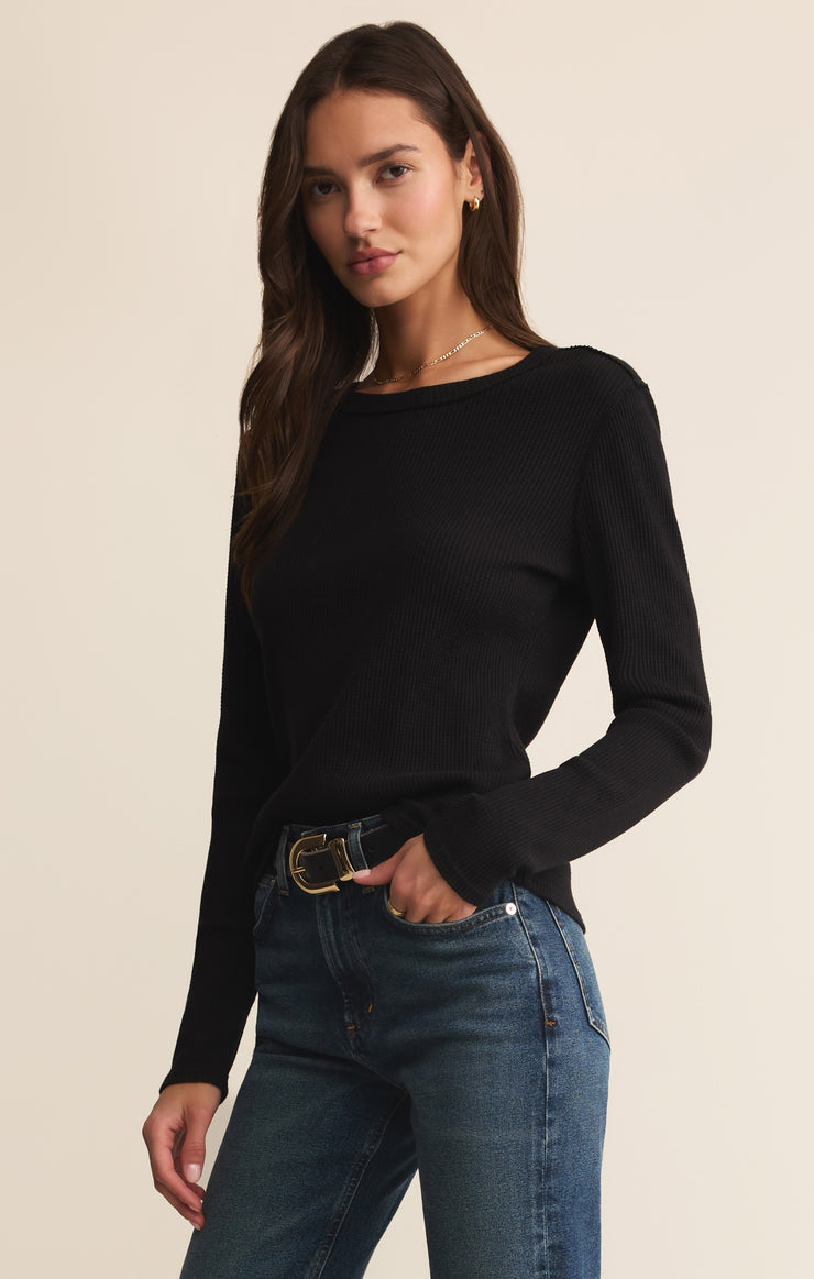 Tops Arlet Mini Thermal Top Black