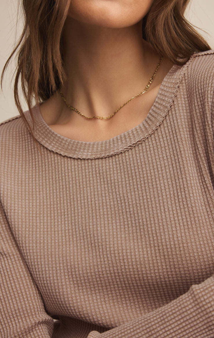 Tops Arlet Mini Thermal Top Desert Tan