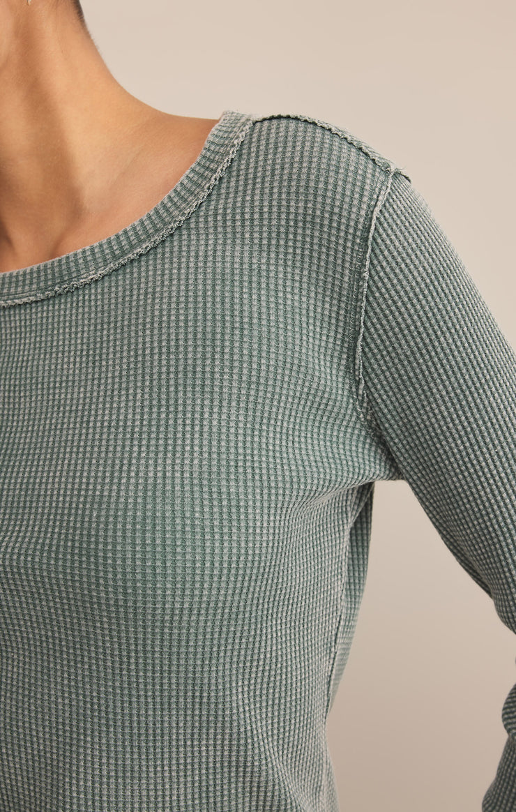 Tops Arlet Mini Thermal Top Hunter Green