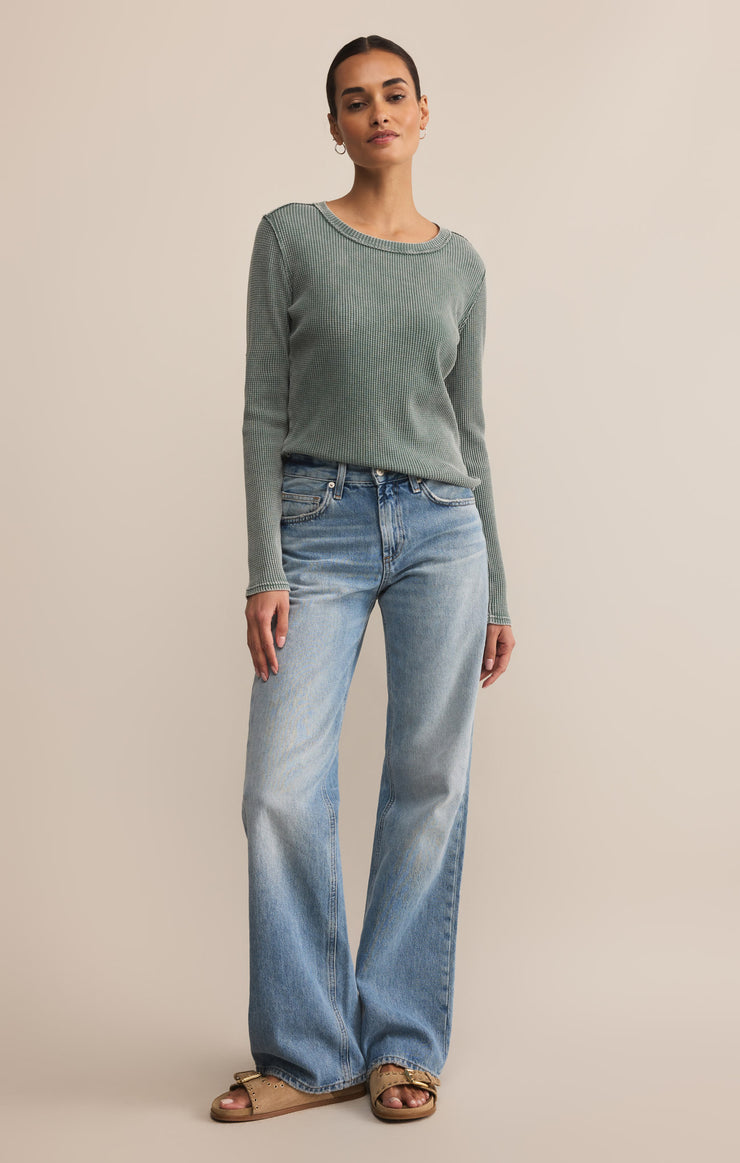 Tops Arlet Mini Thermal Top Hunter Green