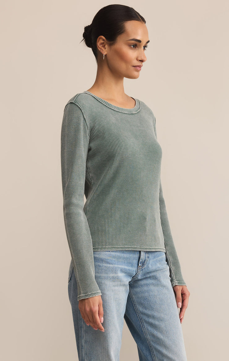 Tops Arlet Mini Thermal Top Hunter Green