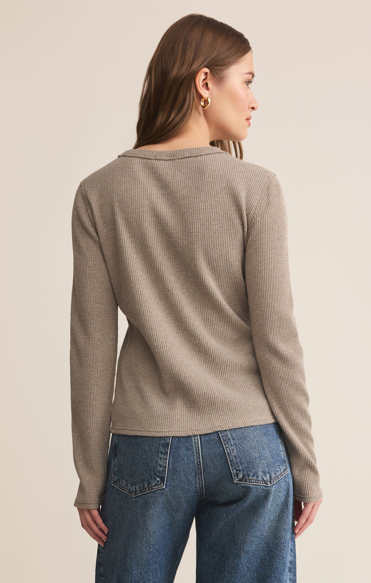 Tops Arlet Mini Thermal Top Smoked Heather