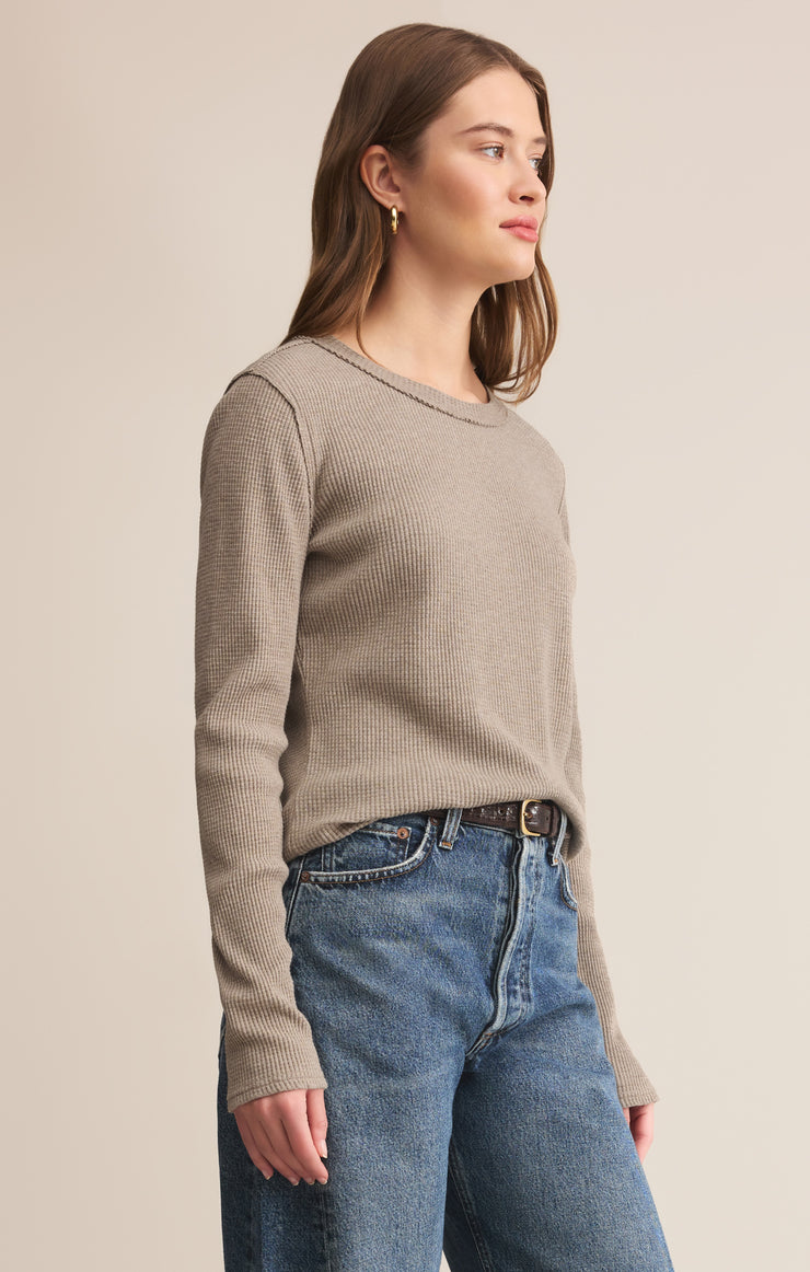 Tops Arlet Mini Thermal Top Smoked Heather