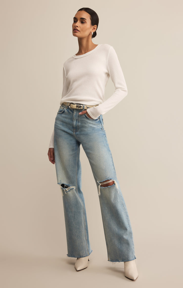 Tops Arlet Mini Thermal Top White