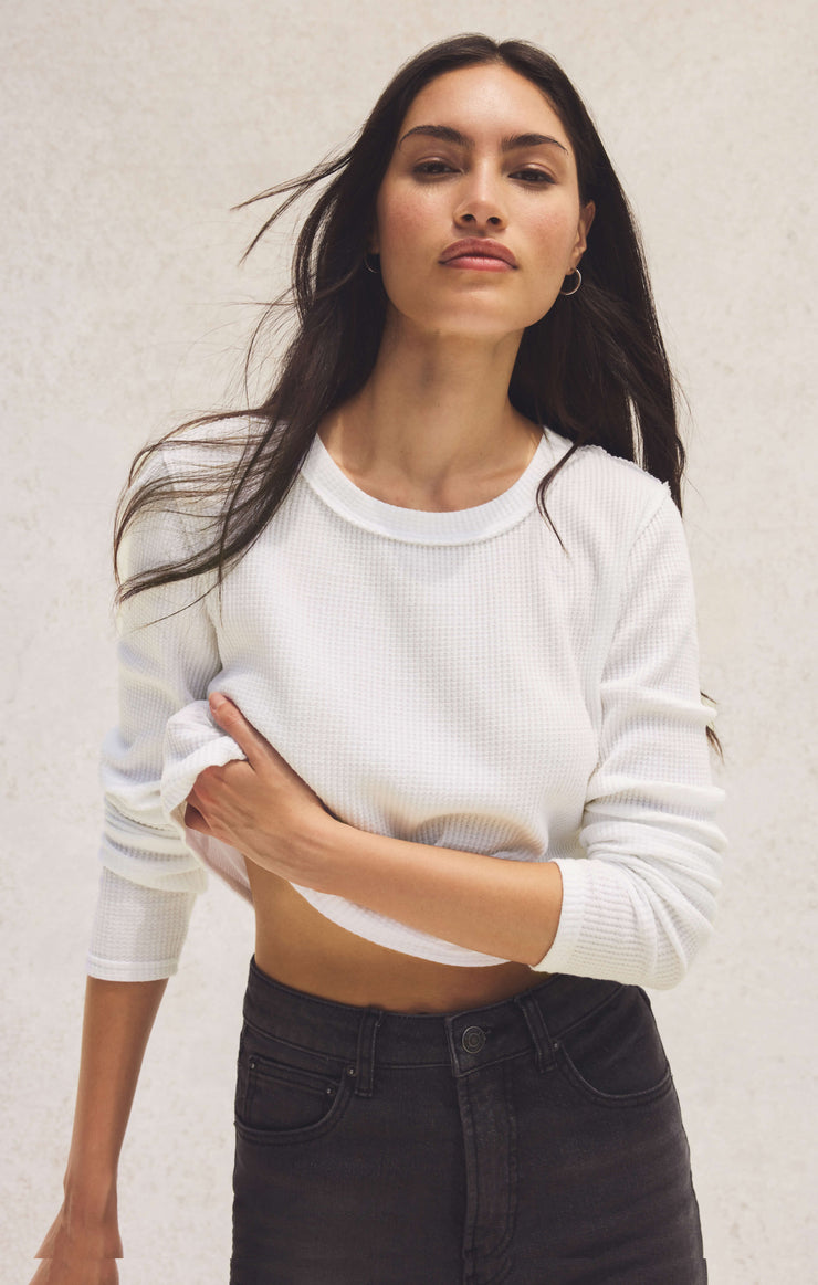 Tops Arlet Mini Thermal Top White