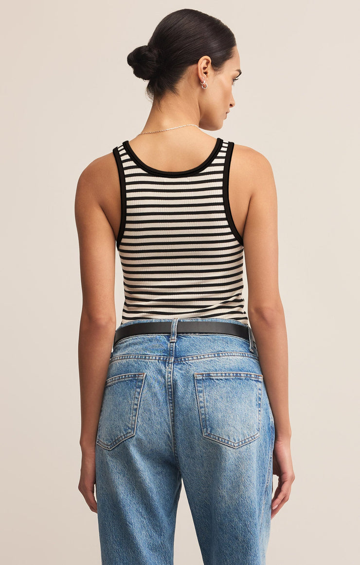 Tops Classic Striped Scoop Tank Classic Striped Scoop Tank