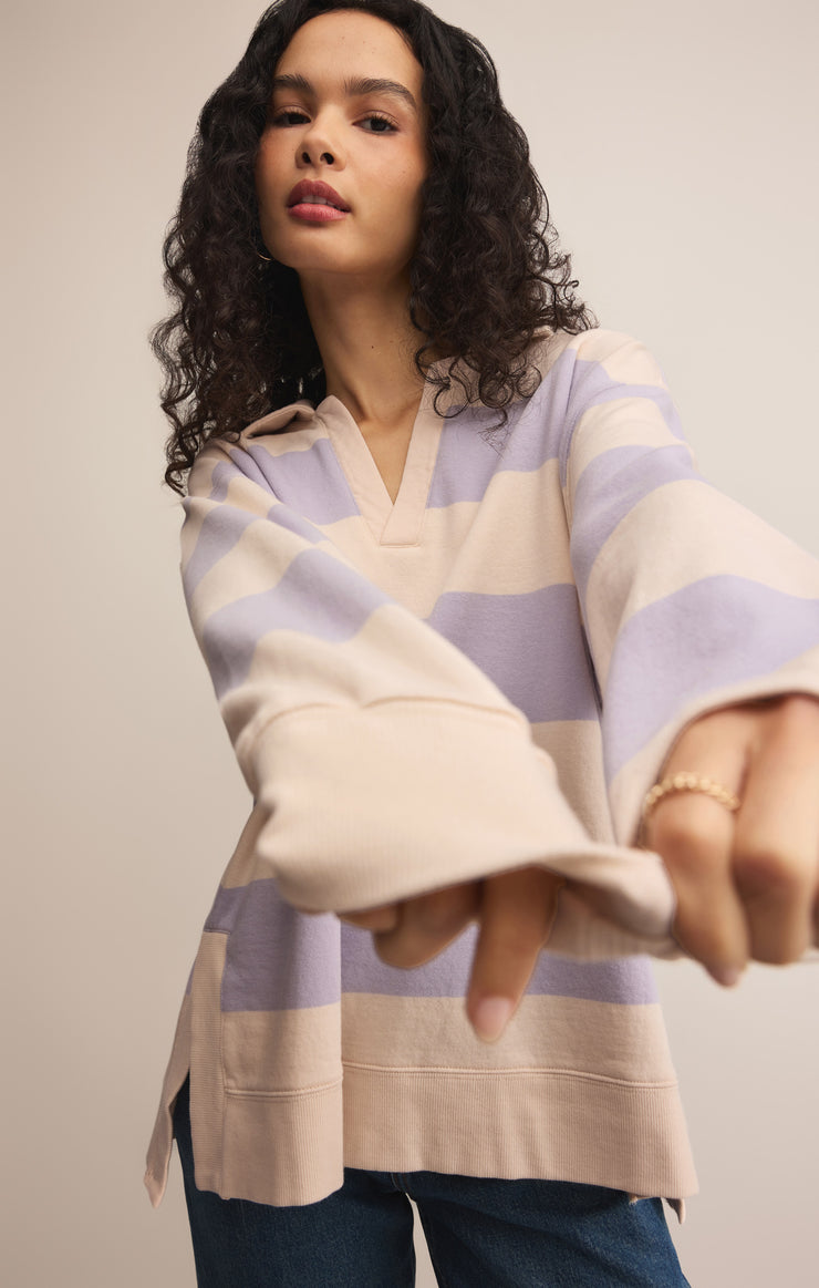 Tops Rugby Brushed Fleece Henley Rugby Brushed Fleece Henley