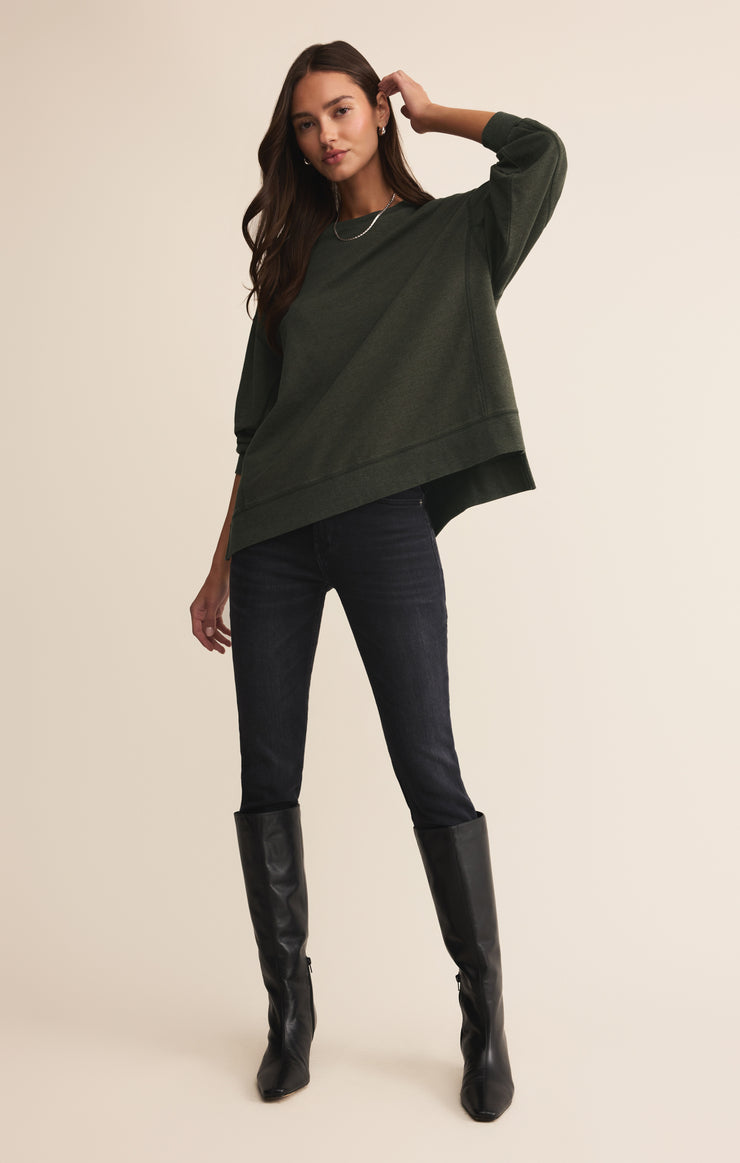 Tops Modern Weekender Sweatshirt Artichoke