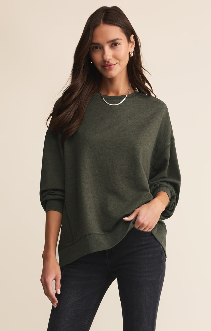 Tops Modern Weekender Sweatshirt Artichoke