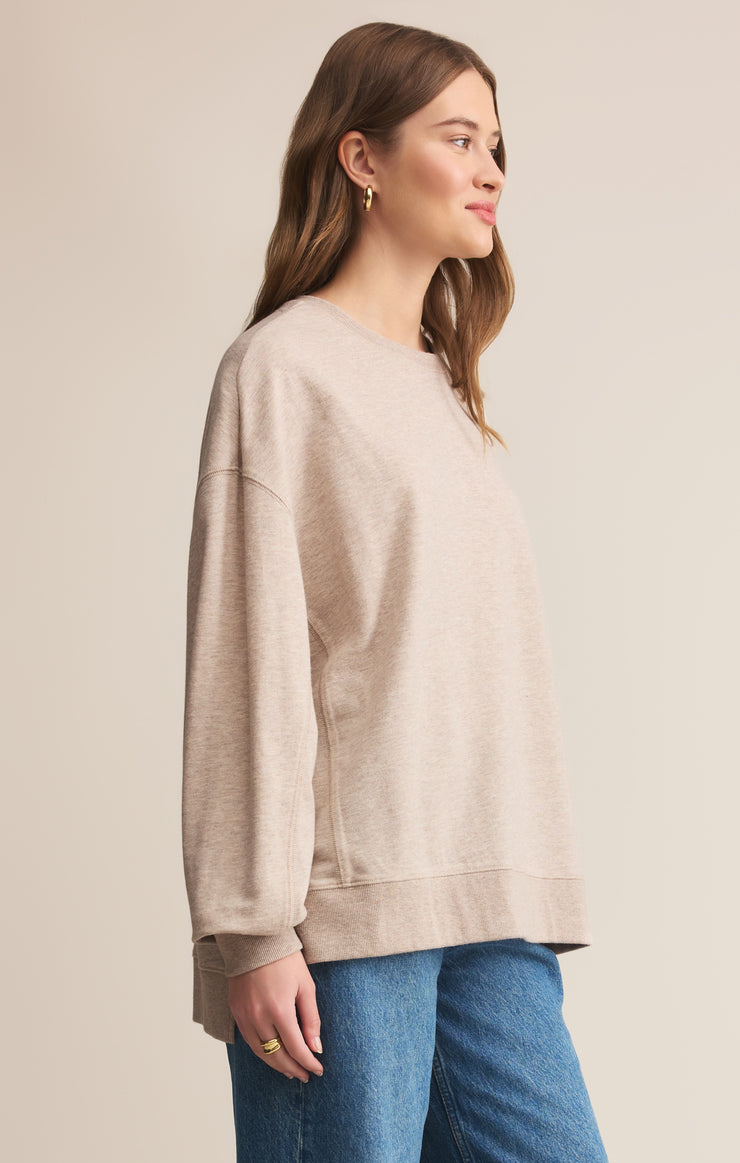 Tops Modern Weekender Sweatshirt Natural Heather