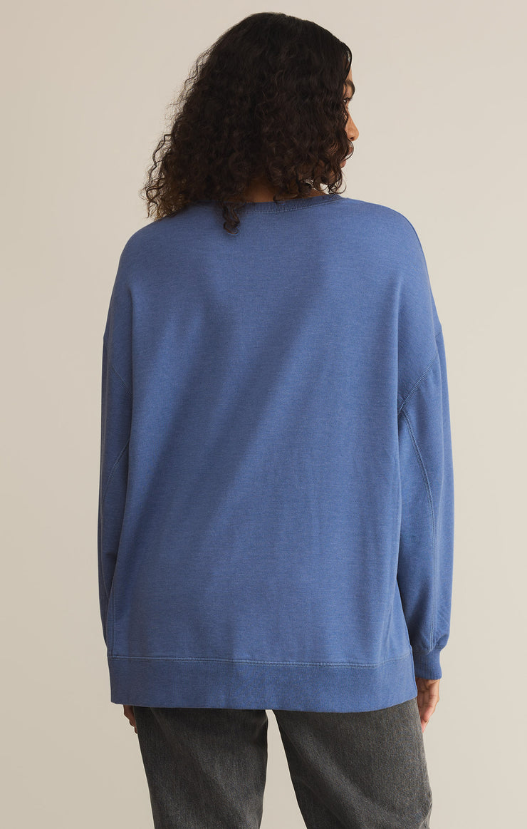 Tops Modern Weekender Sweatshirt Riviera