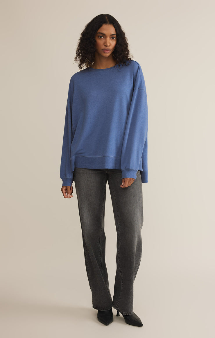 Tops Modern Weekender Sweatshirt Riviera
