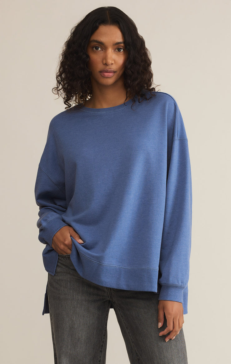 Tops Modern Weekender Sweatshirt Riviera