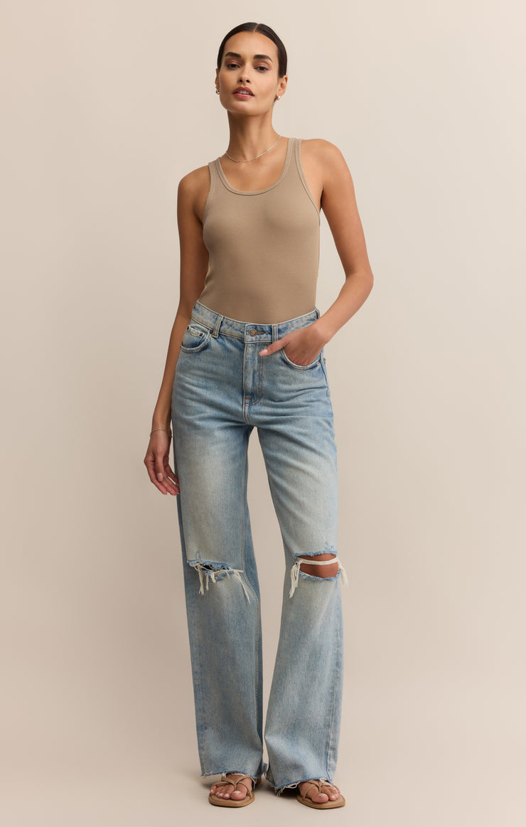 Tops Classic Scoop Rib Tank Classic Scoop Rib Tank