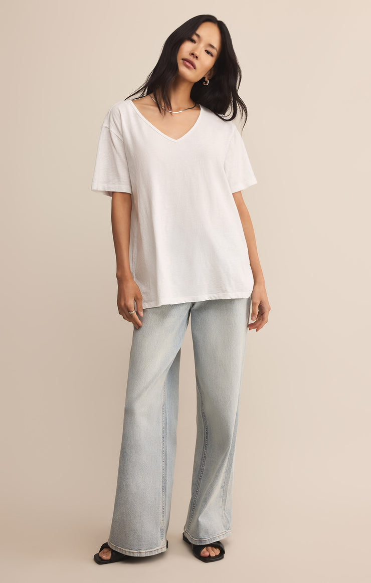 Tops Lively Slub V-Neck Tee Lively Slub V-Neck Tee
