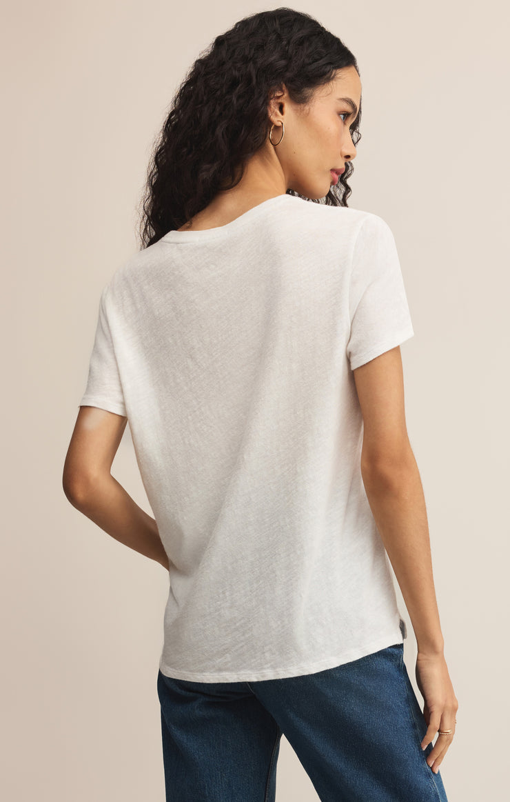 Tops Foundation Premium Slub Tee White