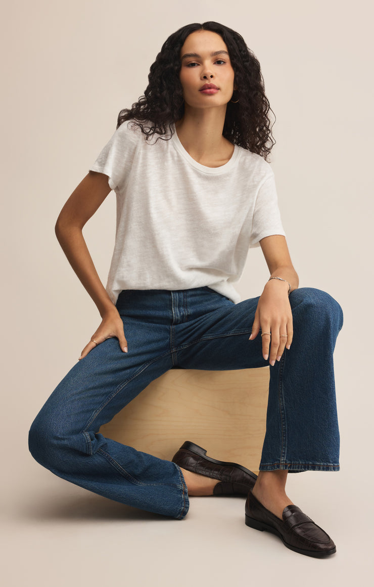 Tops Foundation Premium Slub Tee White