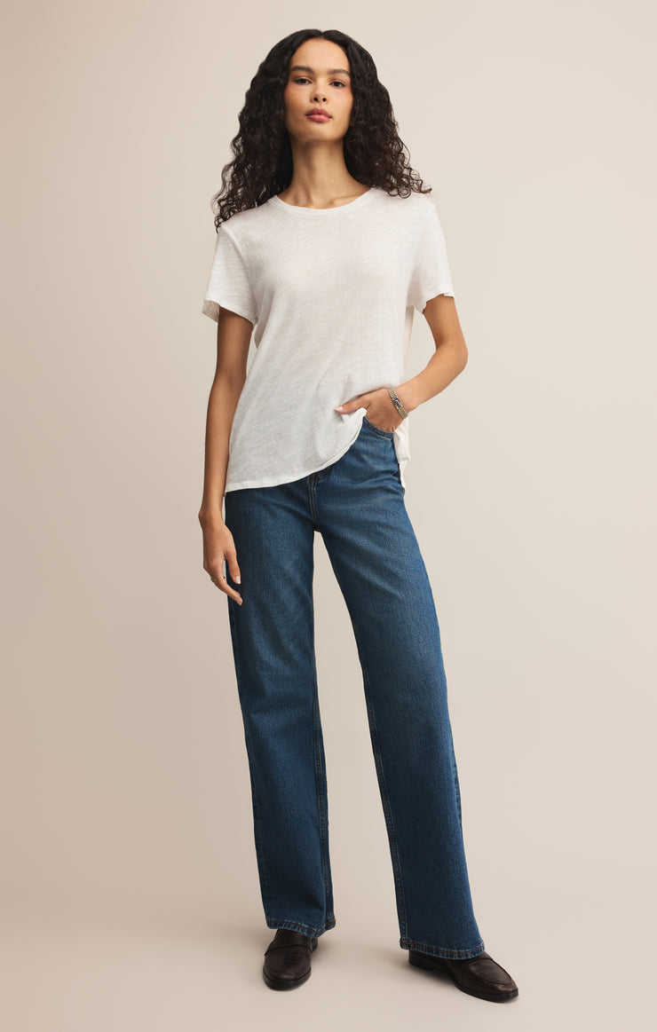 Tops Foundation Premium Slub Tee White