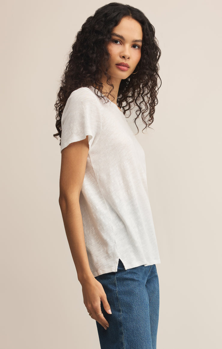 Tops Foundation Premium Slub Tee White