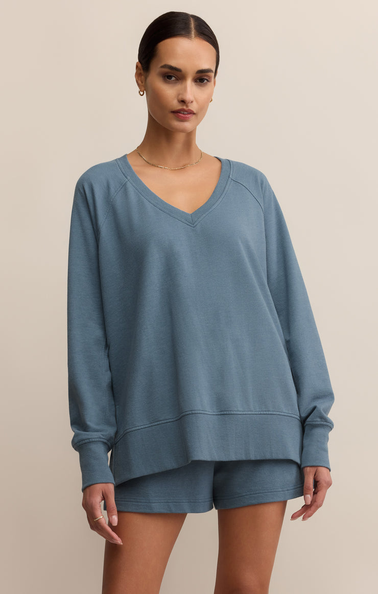 Tops Modern V-Neck Weekender Boathouse