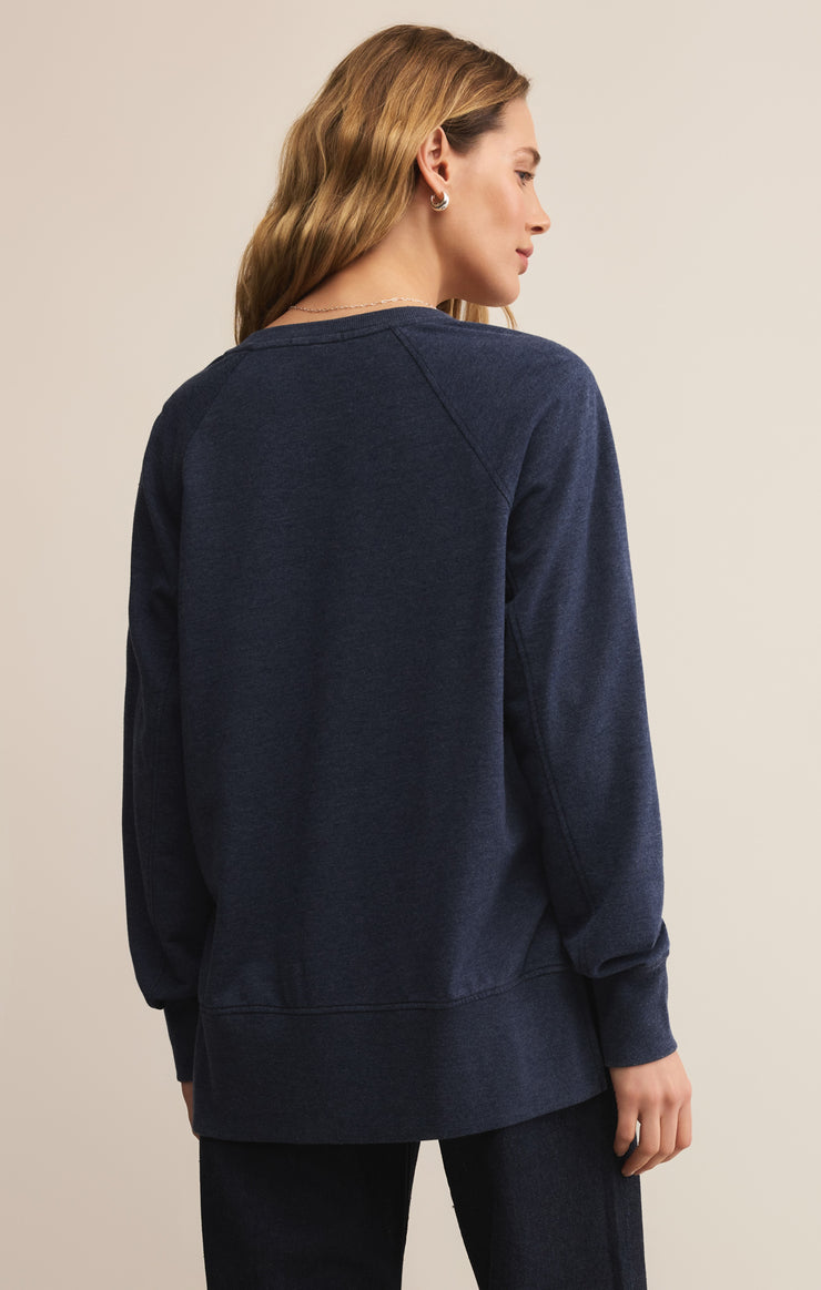 Tops Modern V-Neck Weekender Blue Sapphire