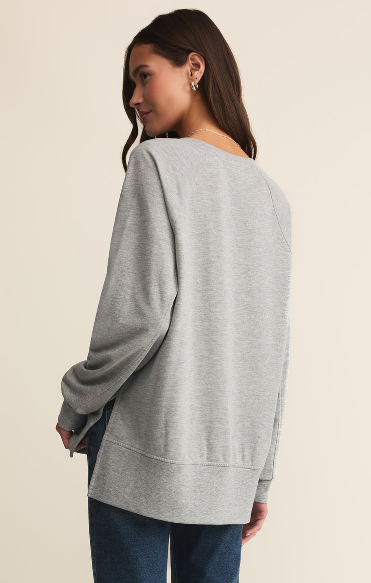 Tops Modern V-Neck Weekender Classic Heather Grey
