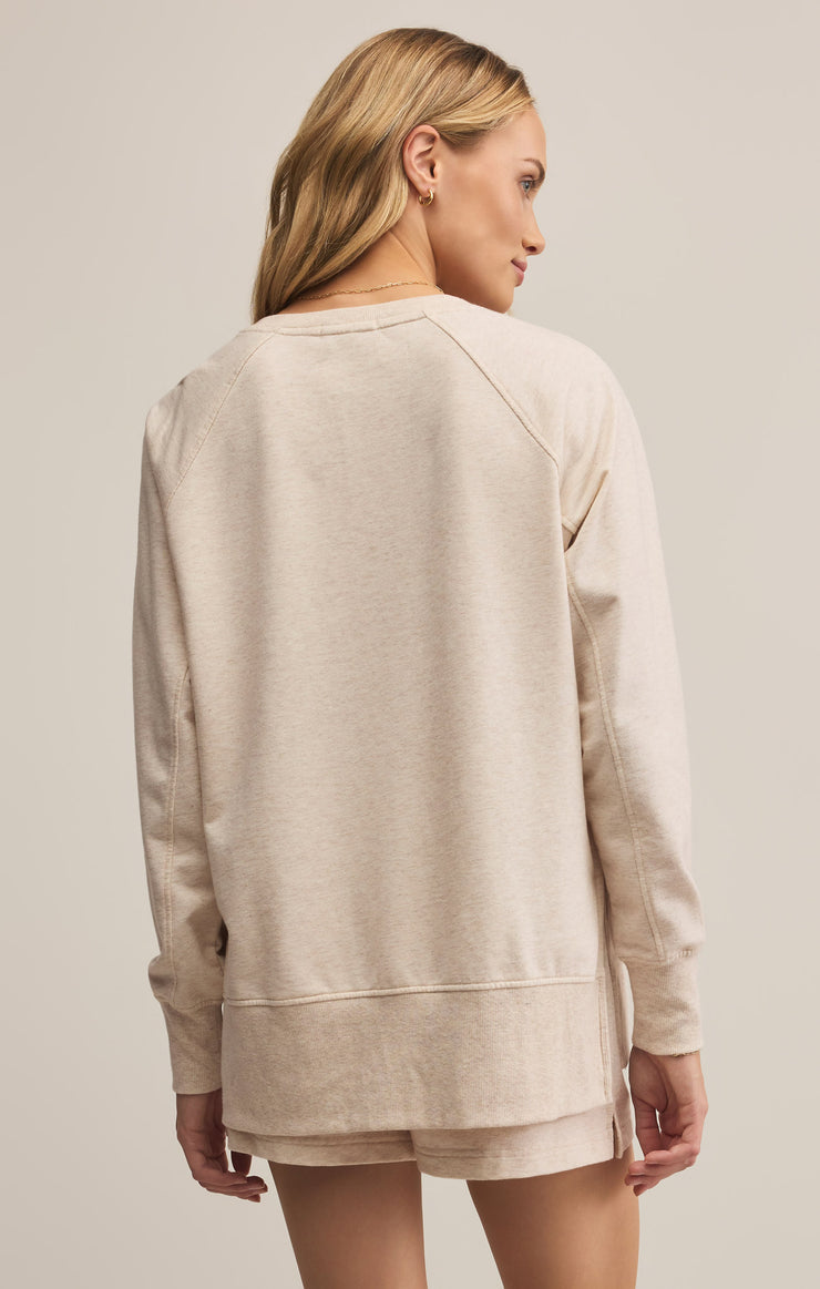 Tops Modern V-Neck Weekender Light Oatmeal Heather