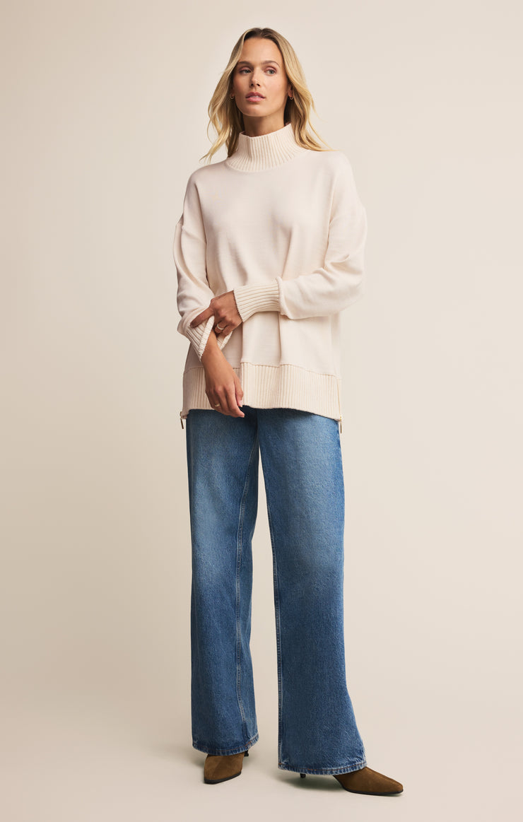 Tops Sable Luxe Mock Neck Top Sable Luxe Mock Neck Top