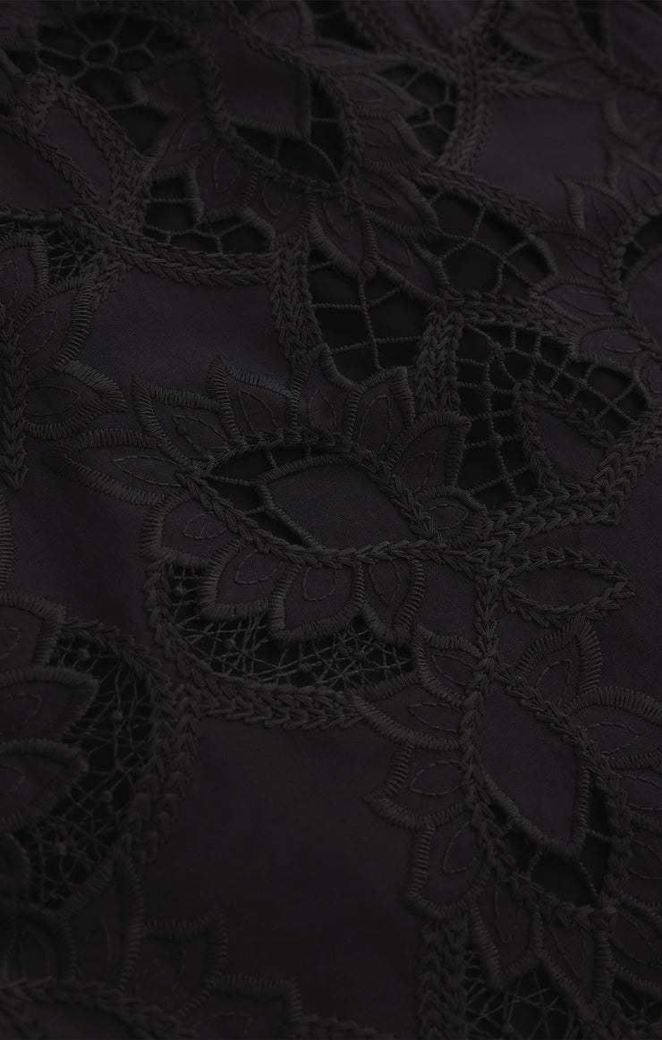 Tops Midnight Embroidered Top Midnight Embroidered Top
