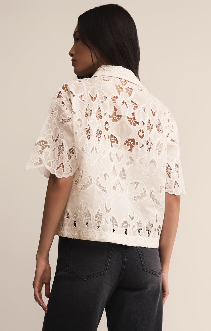 Tops Midnight Embroidered Top Midnight Embroidered Top