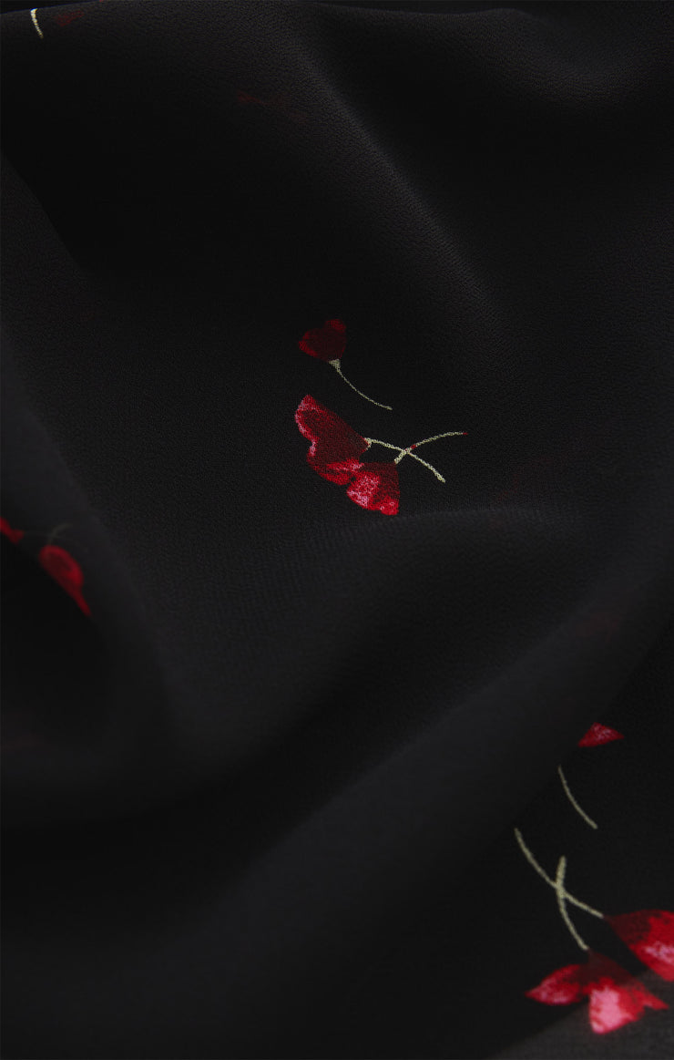 Tops Vivienne Rio Floral Top Black