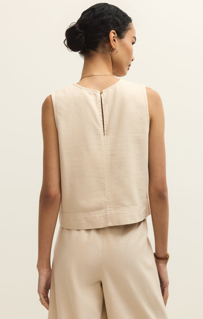 Sun Seeker Twill Cropped Tank – Z SUPPLY