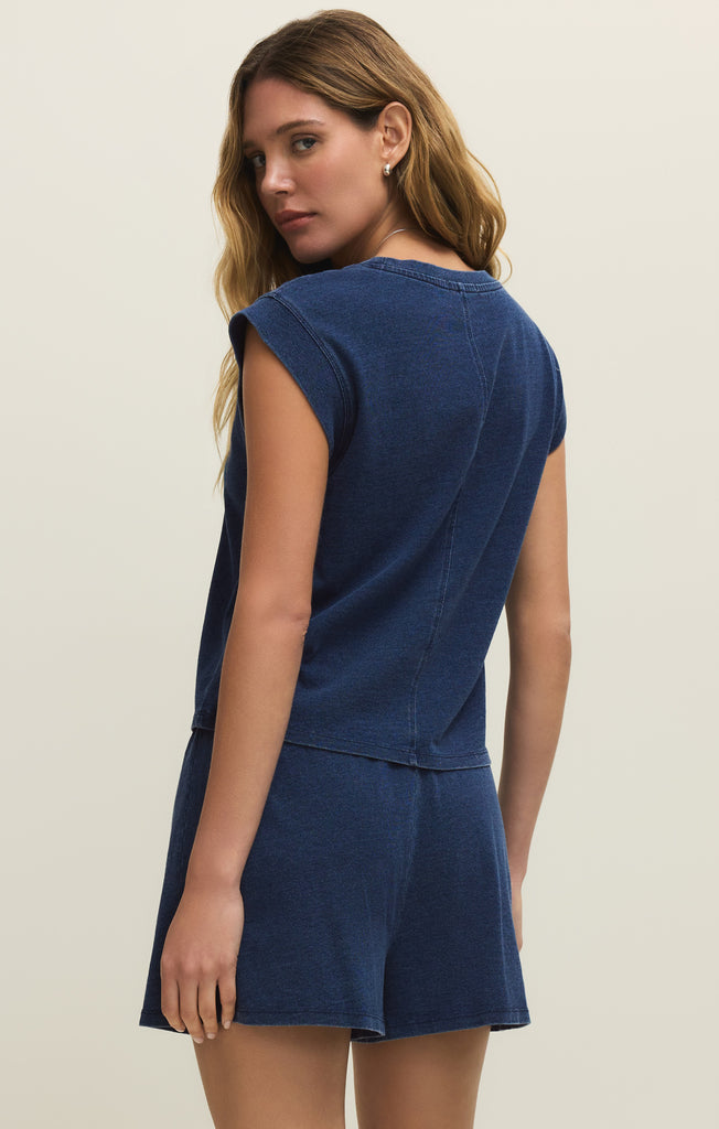 Camino Cotton Jersey Denim Tee – Z SUPPLY