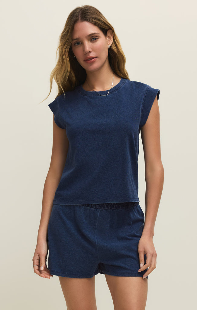 Camino Cotton Jersey Denim Tee – Z SUPPLY