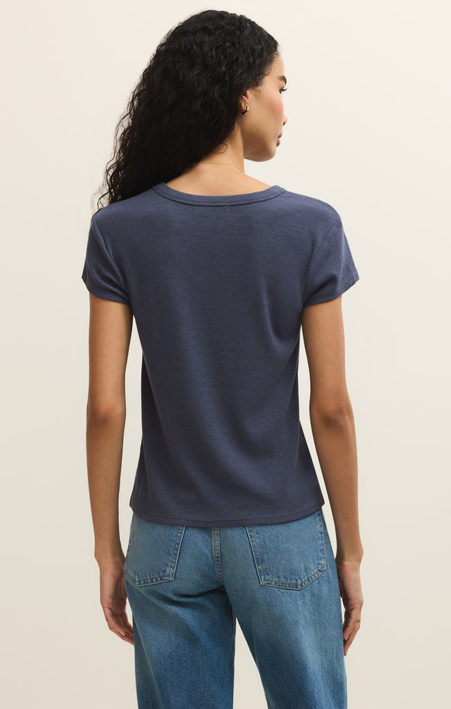 Renae Rib S/S Top – Z SUPPLY