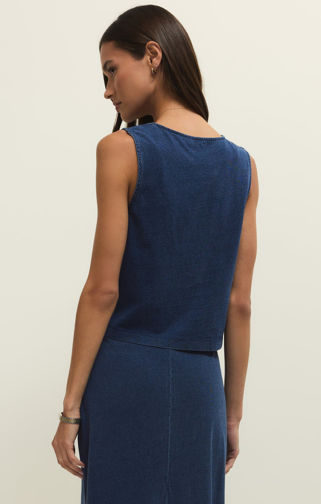 Noelle Jersey Denim Tank – Z SUPPLY
