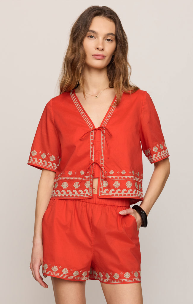 Cast Of Waves Cropped Top – Z SUPPLY